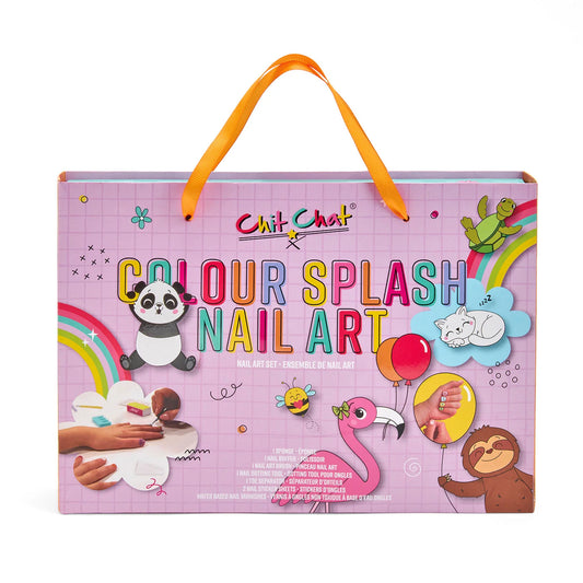 Chit Chat - Colour Splash Nail Art