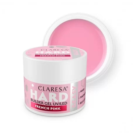 CLARESA HARD&EASY BUILDER GEL FRENCH PINK 12g