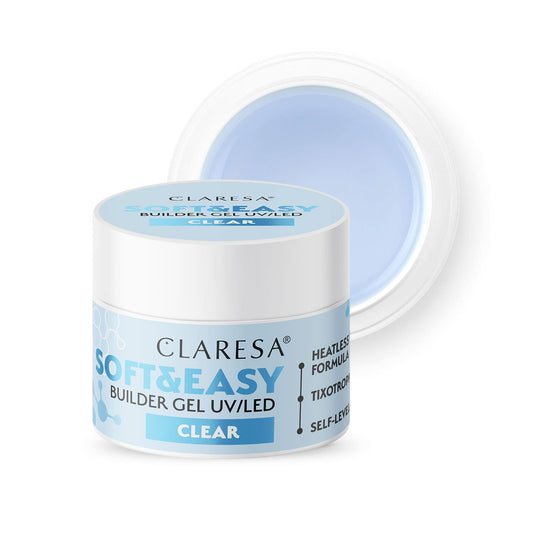 CLARESA SOFT&EASY BUILDER GEL CLEAR 45G