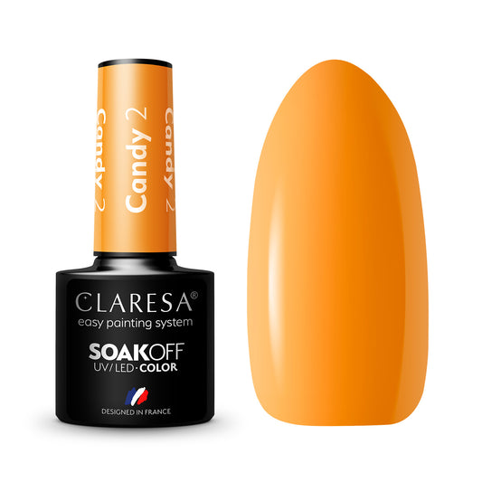 CLARESA Vernis semi permanent CANDY 2 -5g