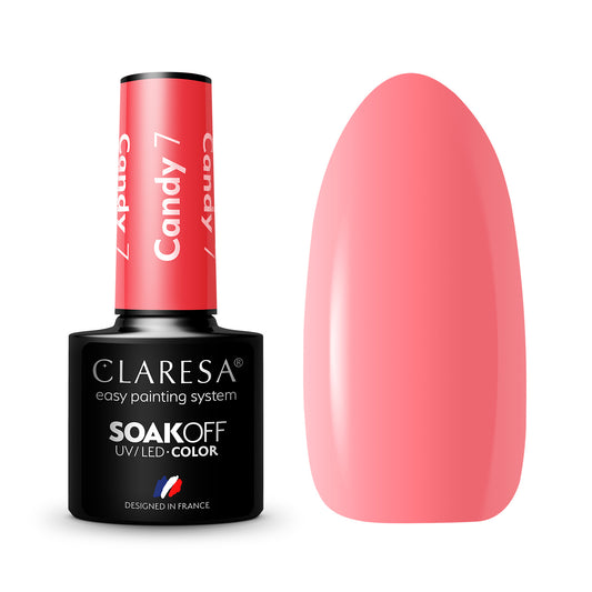 CLARESA Vernis semi permanent CANDY 7 -5g