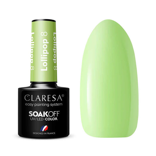 CLARESA Vernis semi permanent LOLLIPOP 8 5 g