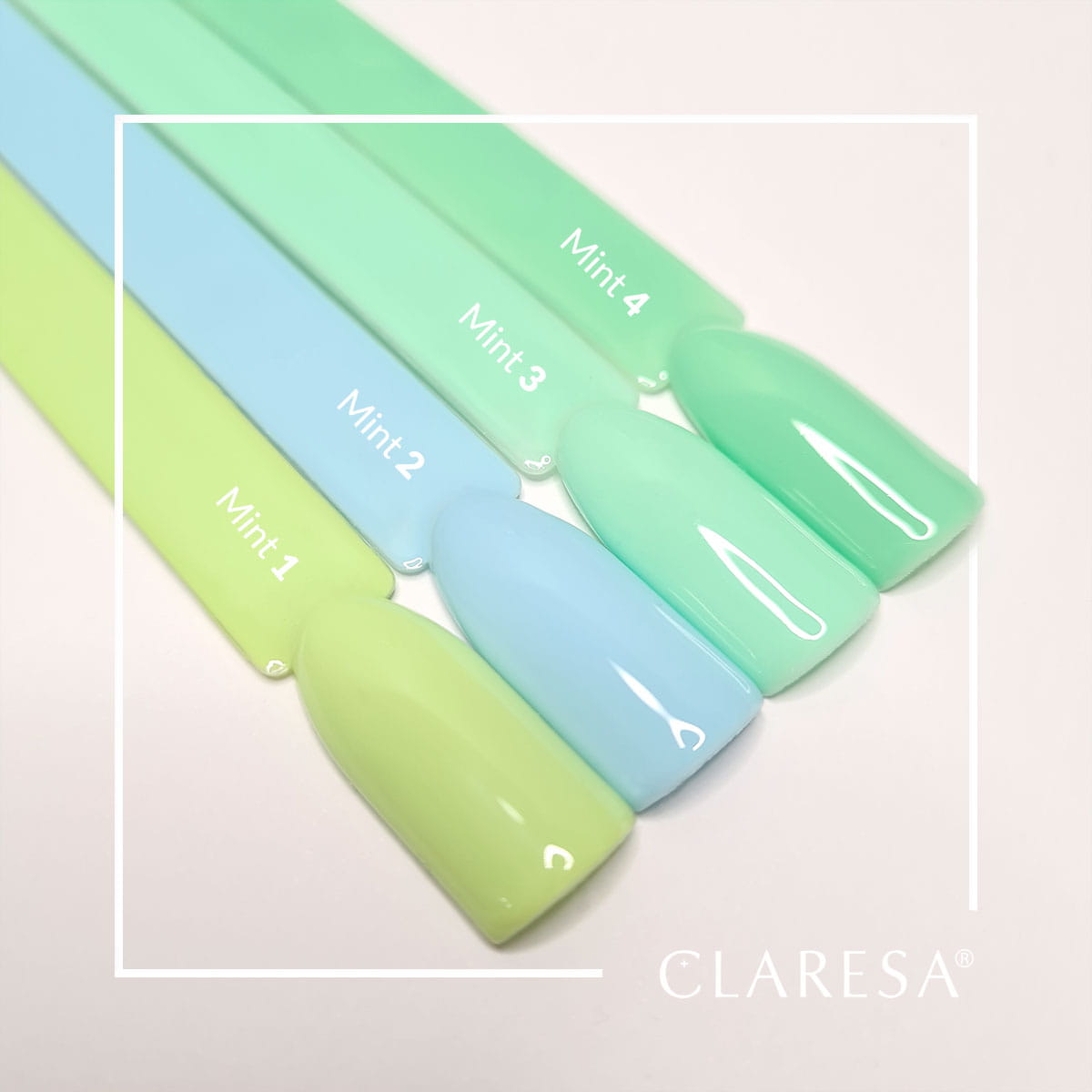 CLARESA Vernis semi permanent MINT 3 -5g