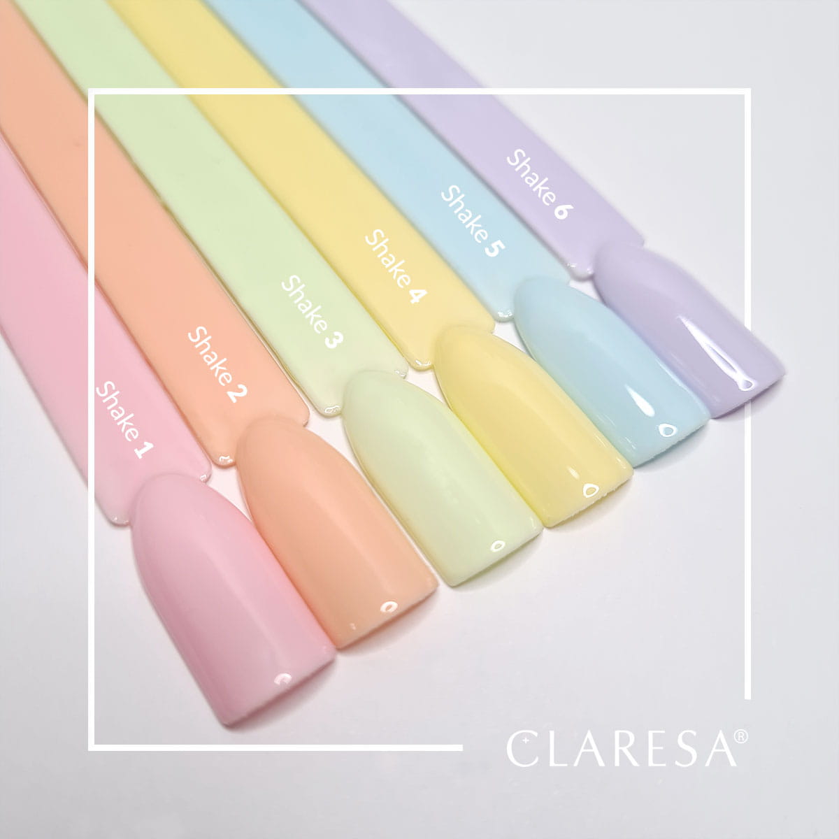 CLARESA Vernis semi permanent SHAKE 6- 5g