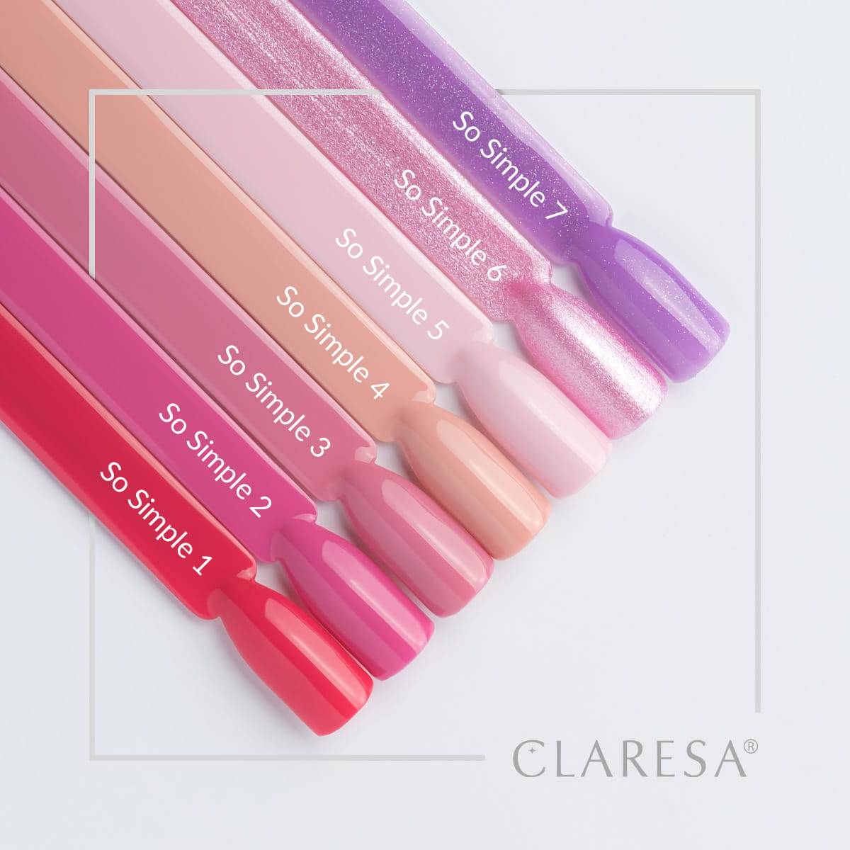 CLARESA Vernis semi permanent So Simple 1- 5g
