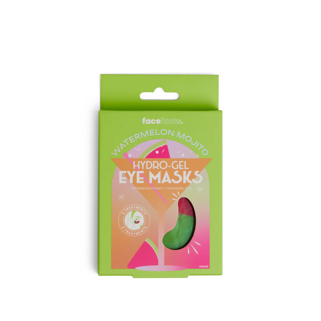 Face Facts Hydro-Gel Eye Masks - Watermelon Mojito