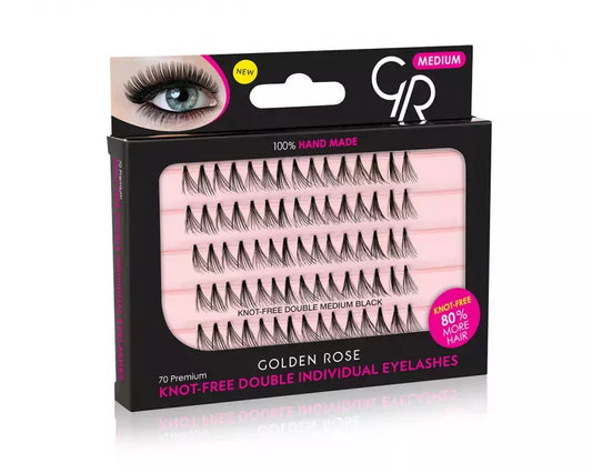 GR INDIVIDUAL EYELASHES KNOT-FREE MEDIUM (INDO)