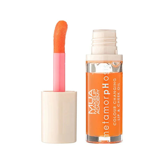 MUA Metamorphosis Col Changing Lip & Cheek Oil - OH Peachy