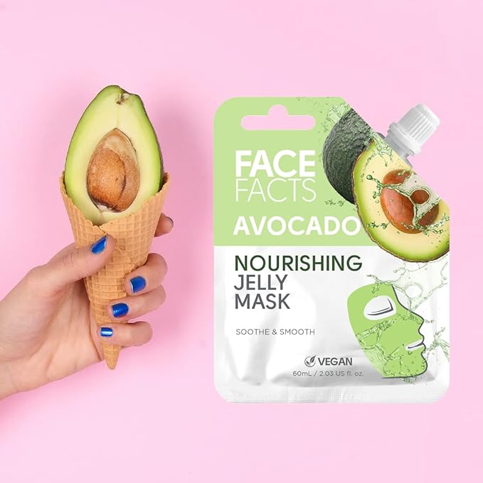 Masque Gelée Visage Avocat Face Facts