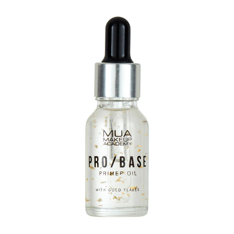 MUA PRO/BASE PRIMER OIL AVEC PELLICULES D'OR