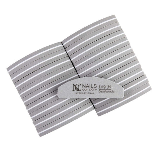 NC Bloc de polissage mini gris 100/180, 20 pièces