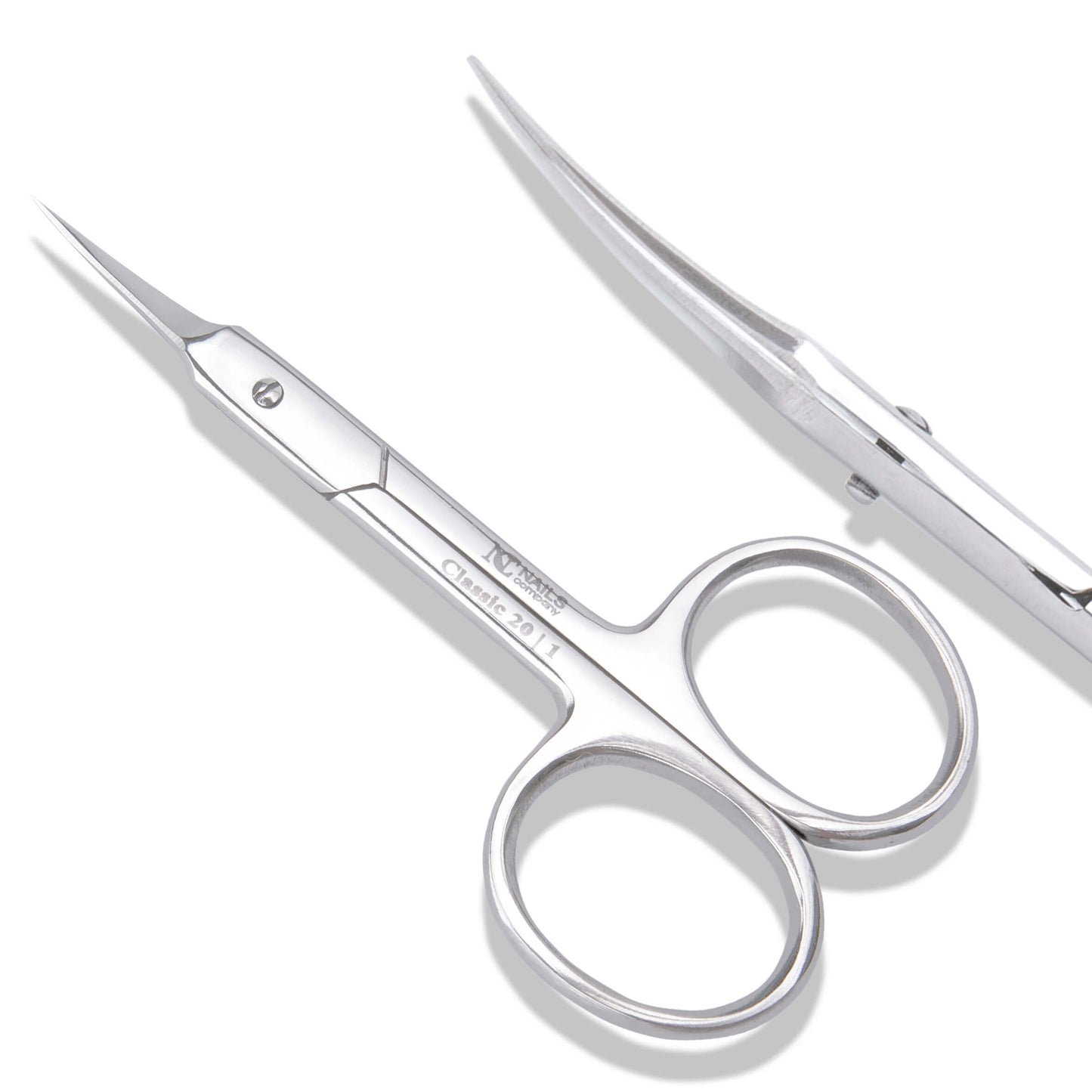 NC Ciseaux à cuticules courbés - ARGENT