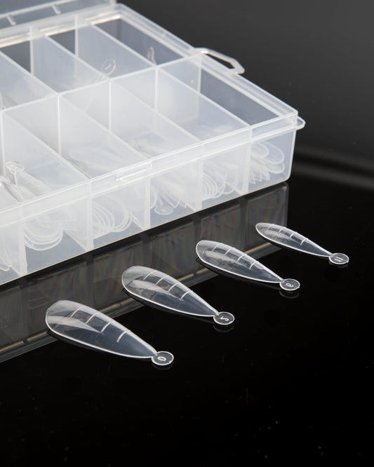 NC Dual Form Almond -totally clear 120 pcs