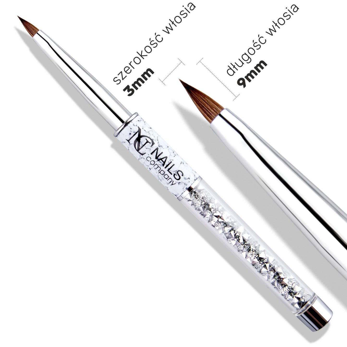 NC Pinceau 3D Cat n°4 en poils Kolinsky