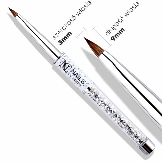 NC Pinceau 3D Cat n°4 en poils Kolinsky