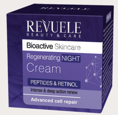 REVUELE Bio Active Skin Care Peptids & Retinol Regenerating Night Cream 50 ml
