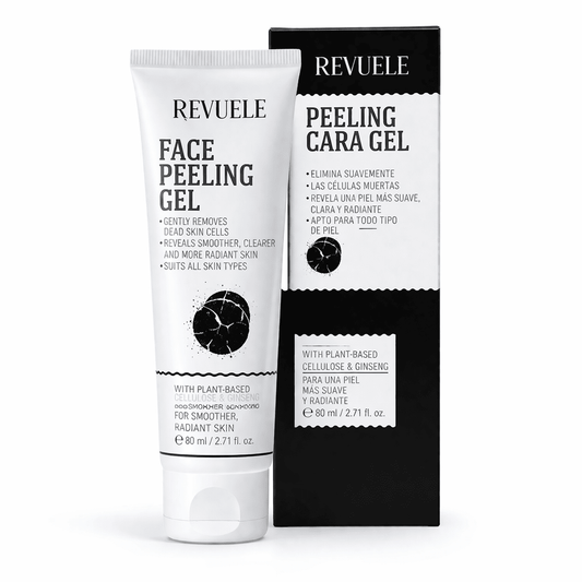 REVUELE FACE PEELING GEL WITH CHARCOAL 80ML