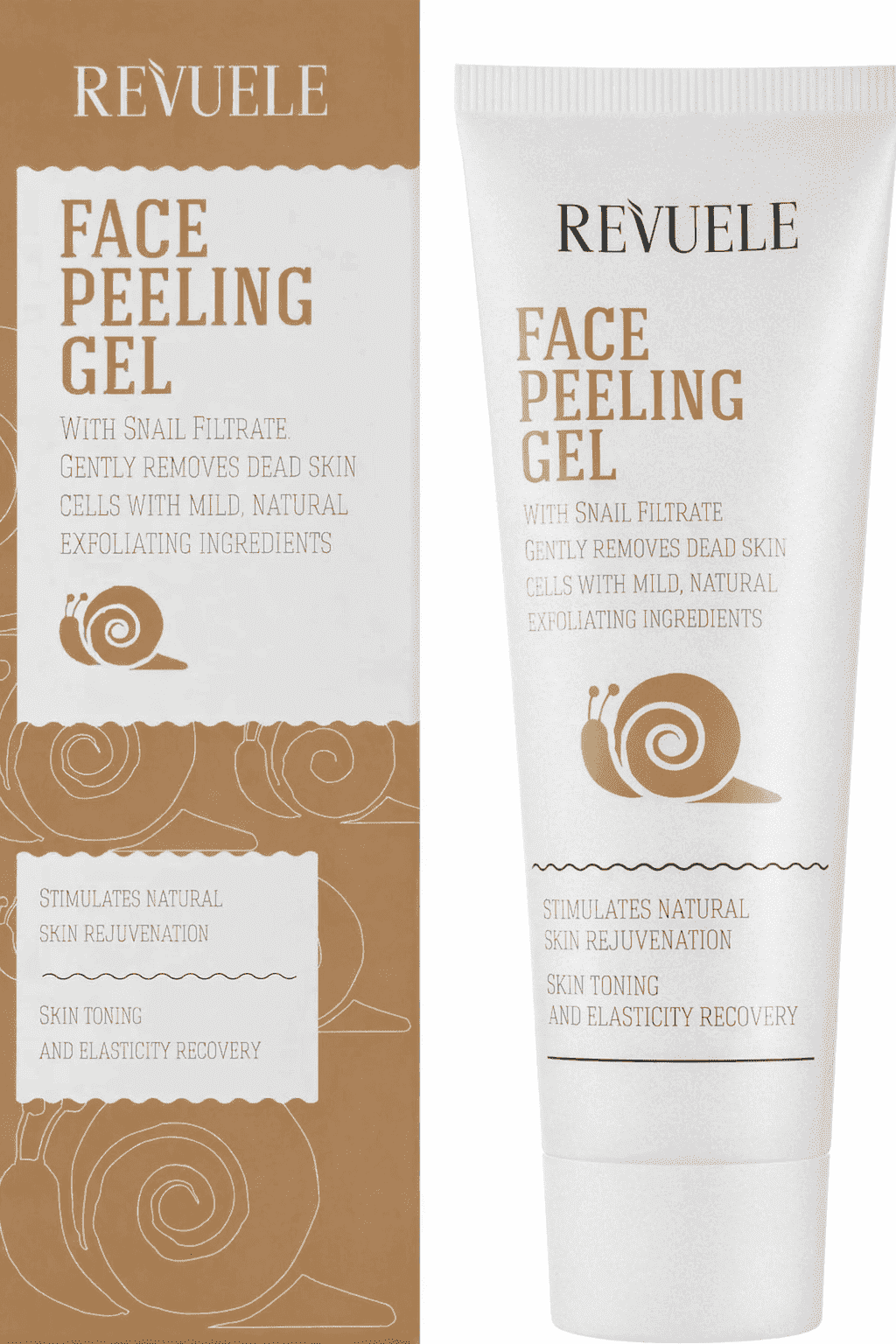 REVUELE FACE PEELING WITH SNAIL FILTRATE 80ML