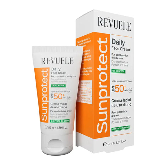 REVUELE SUNPROTECT DAILY FACE CREAM OIL CONTROL SPF50+ 50ML