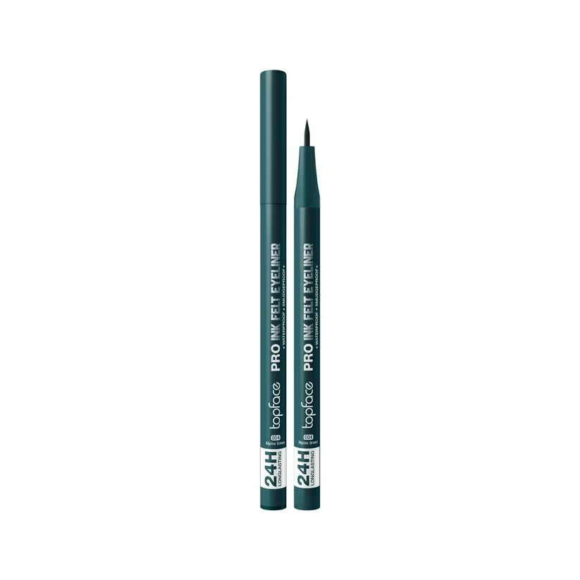 Topface Pro Ink Felt Eyeliner - Alpine Green