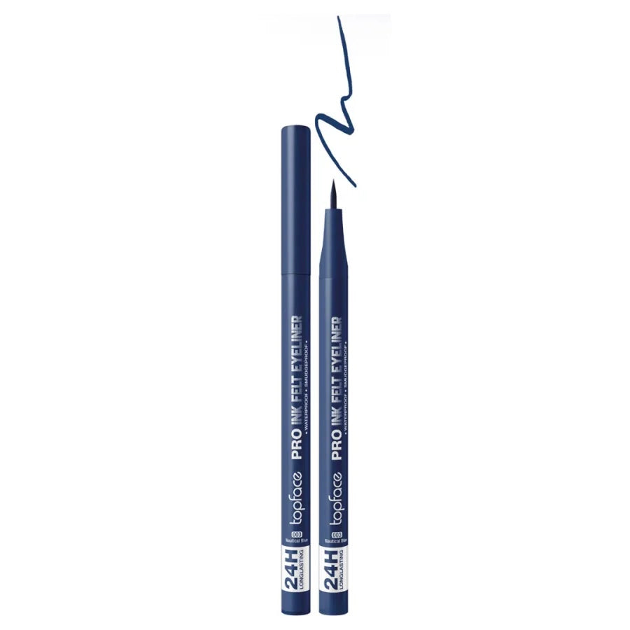 Topface Pro Ink Felt Eyeliner - Nautical Blue