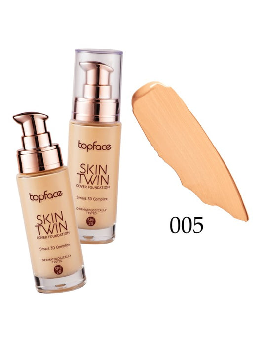 TopFace Skin Twin Cover Foundation 005