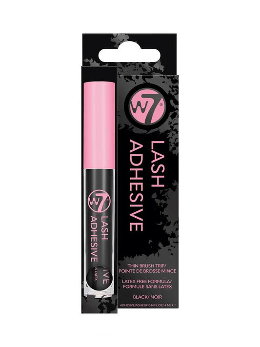 W7 Lash Adhesive Latex Free 4ml - BLACK