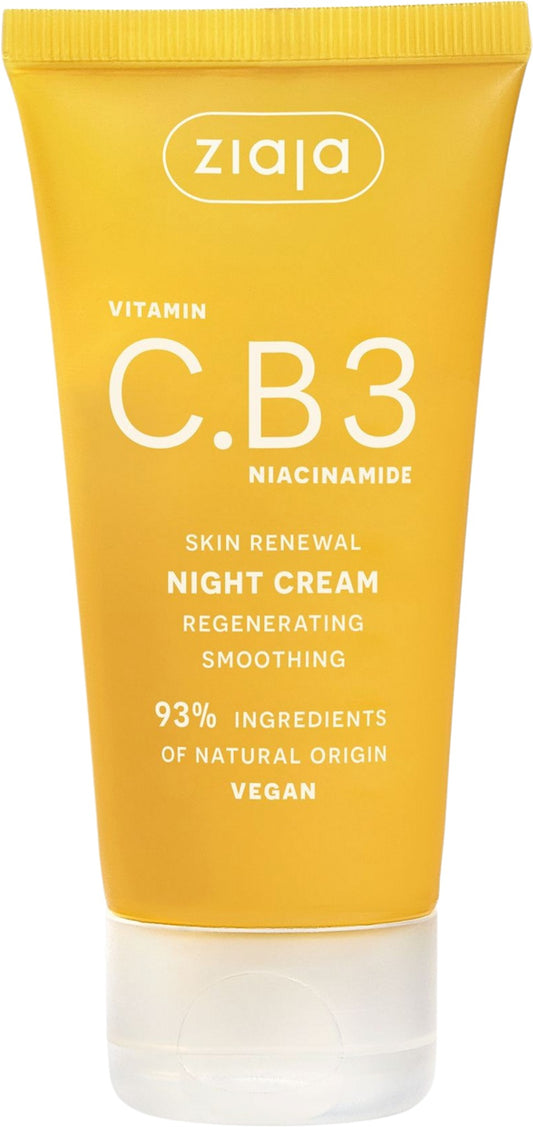 ZIAJA - Crème de nuit Niacinamid Vitamin C B3 50ml