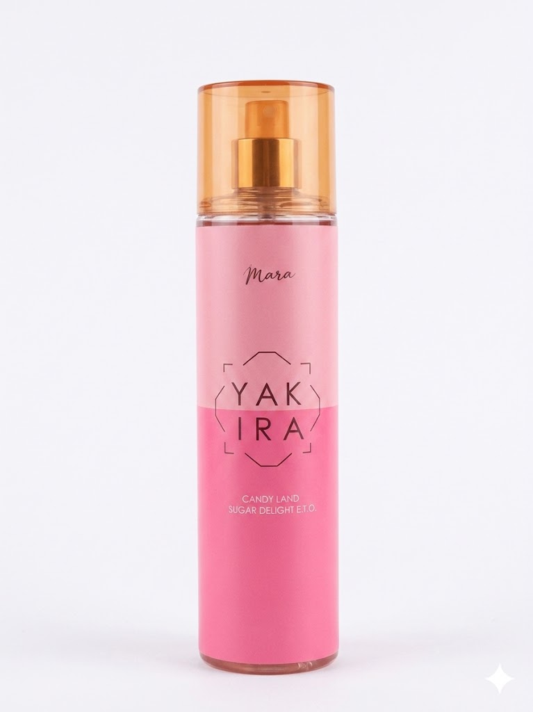 BodyMist Display Yakira Sugar Delight 250ml