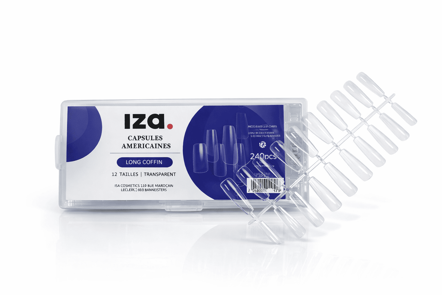 CAPSULES AMERICAINES 240 PCS LONG COFFIN
