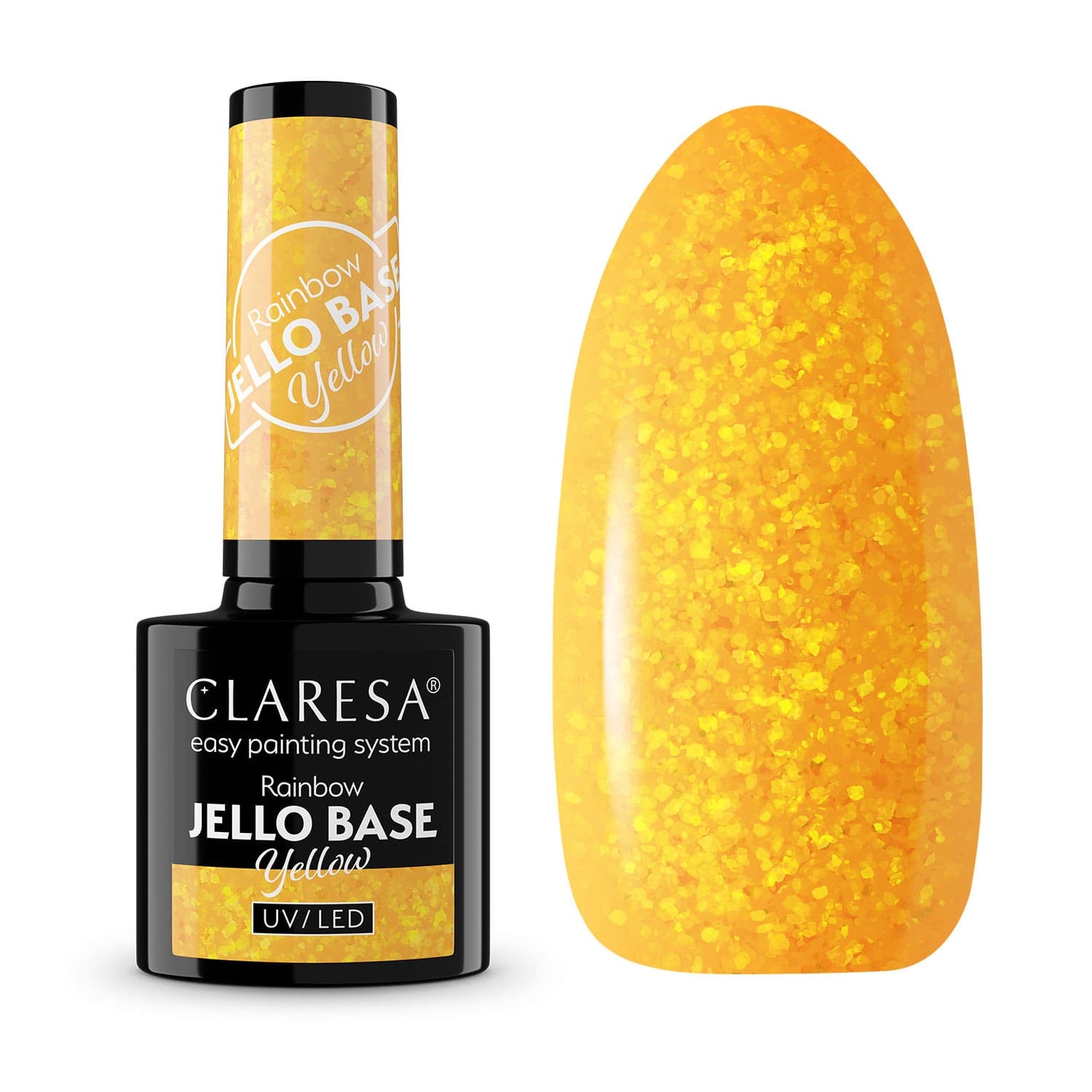 CLARESA RAINBOW JELLO BASE - YELLOW 5g