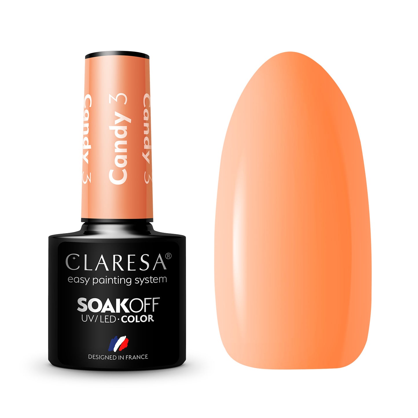 CLARESA Vernis semi permanent CANDY 3 -5g