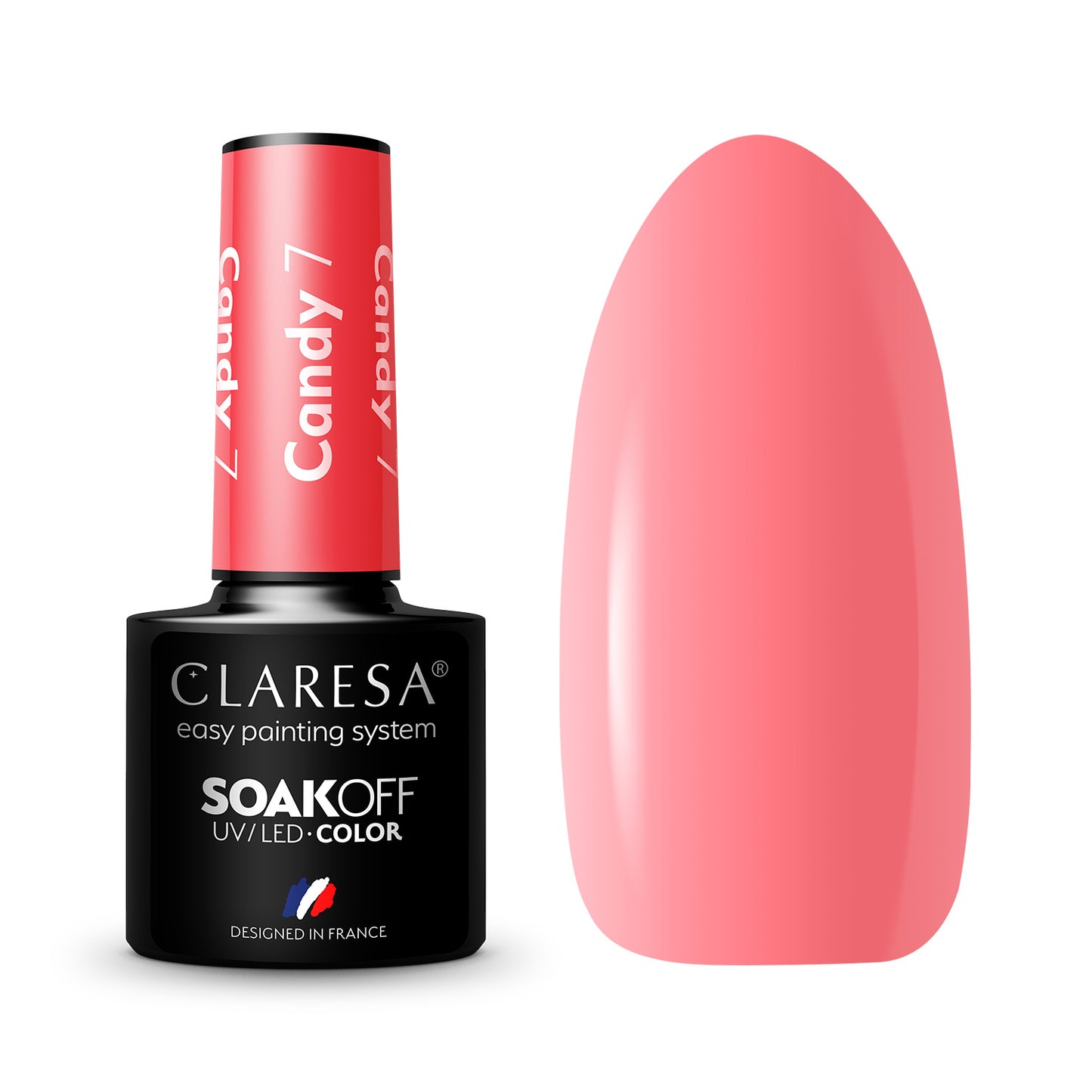CLARESA Vernis semi permanent CANDY 7 -5g