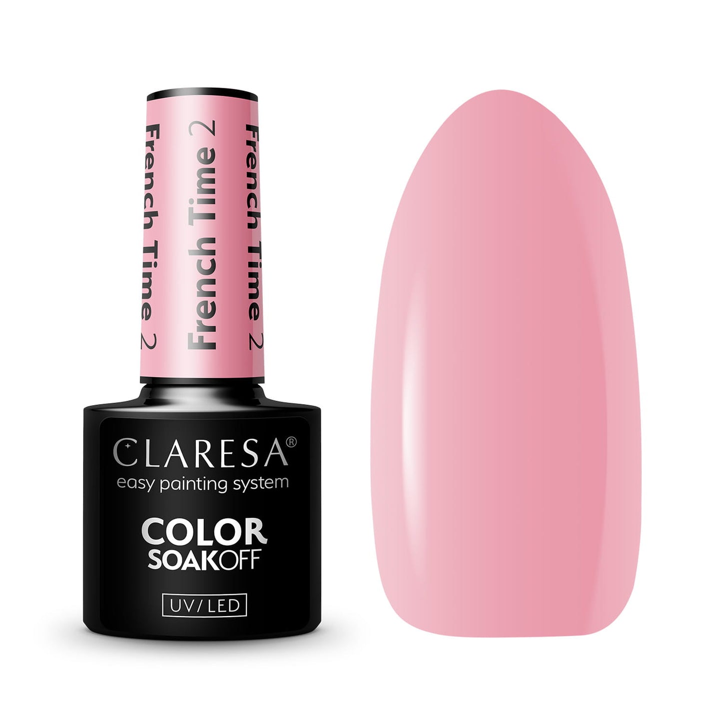 CLARESA Vernis semi permanent FRENCH TIME 2 5G