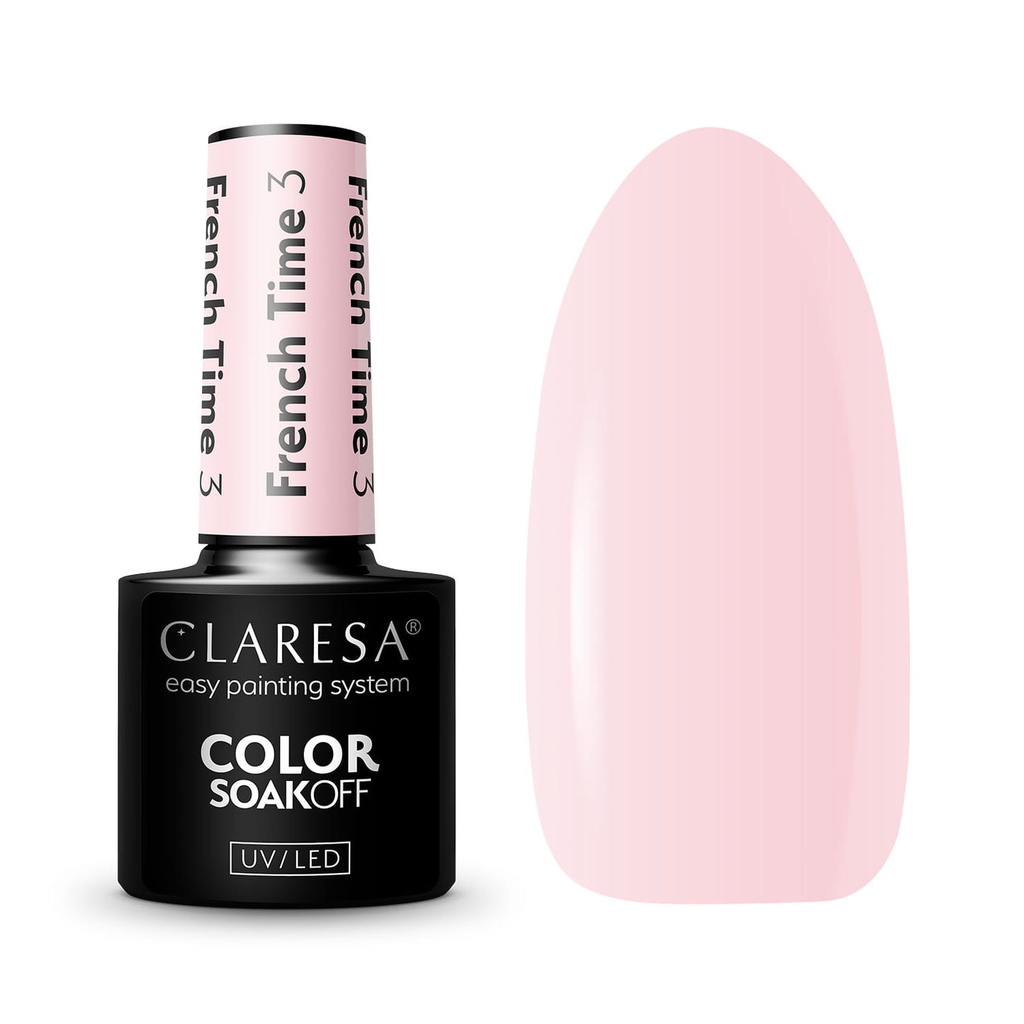 CLARESA Vernis semi permanent FRENCH TIME 3 5G