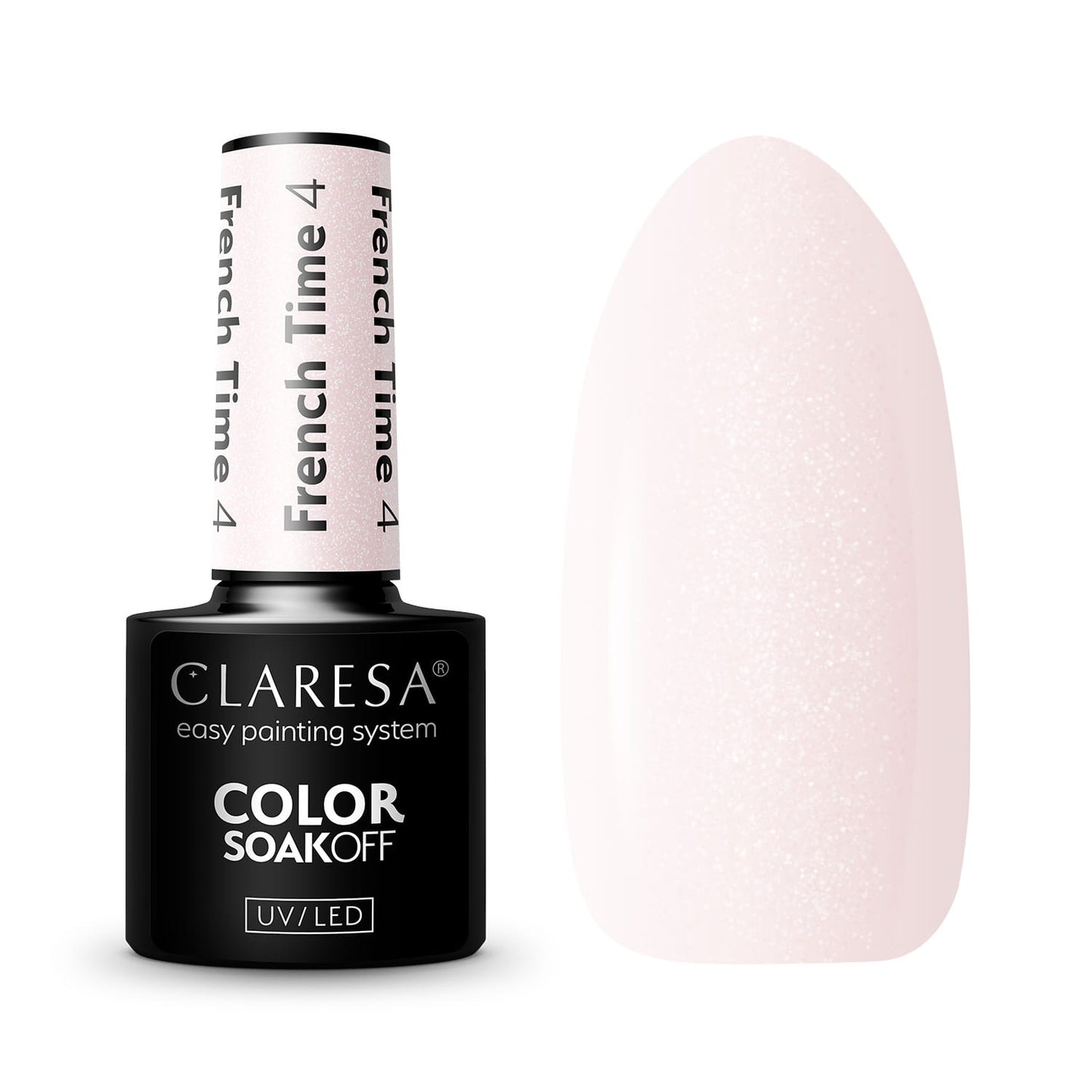 CLARESA Vernis semi permanent FRENCH TIME 4 5G