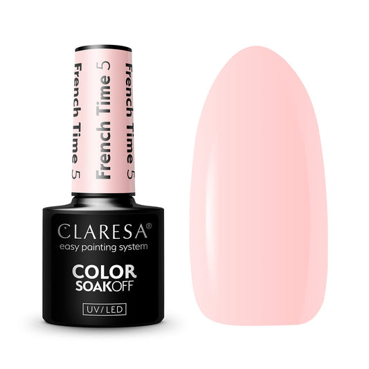 CLARESA Vernis semi permanent FRENCH TIME 5 5G