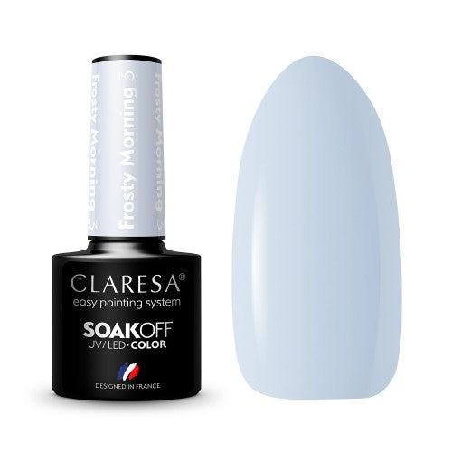 CLARESA Vernis semi permanent Frosty Morning 3 -5g
