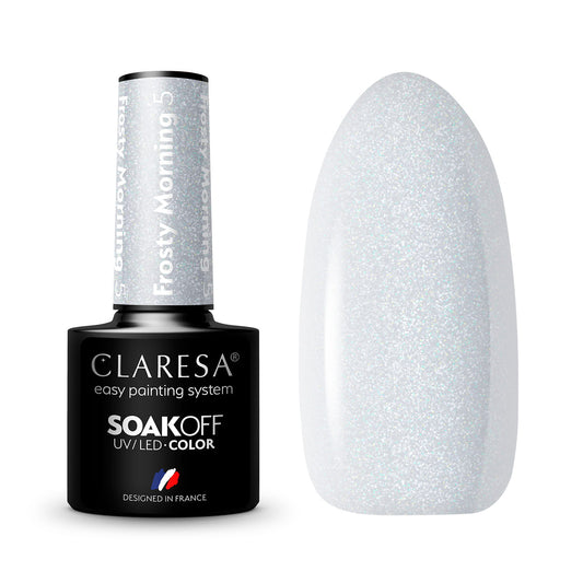 CLARESA Vernis semi permanent Frosty Morning 5 -5g