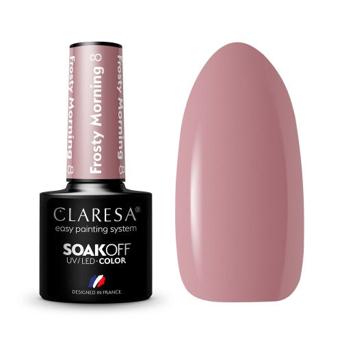 CLARESA Vernis semi permanent Frosty Morning 8 -5g