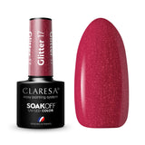 CLARESA Vernis semi permanent GLITTER 17 -5g-W