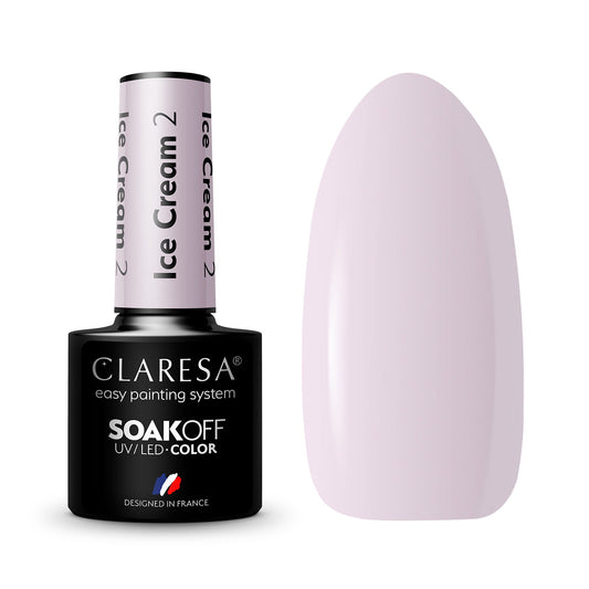 CLARESA Vernis semi permanent Ice cream 2