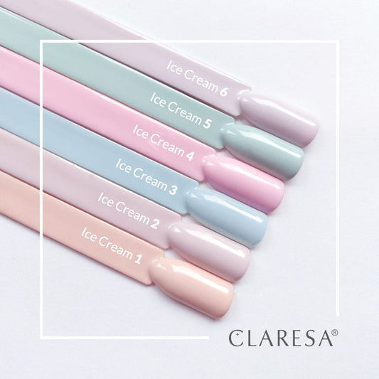 CLARESA Vernis semi permanent Ice cream 3