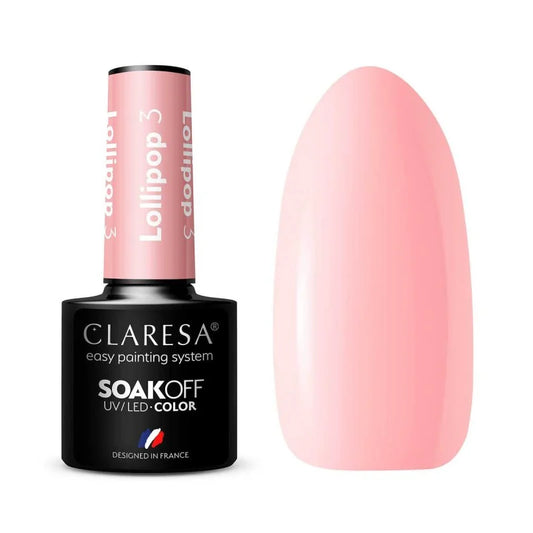 CLARESA Vernis semi permanent LOLLIPOP 3 5g