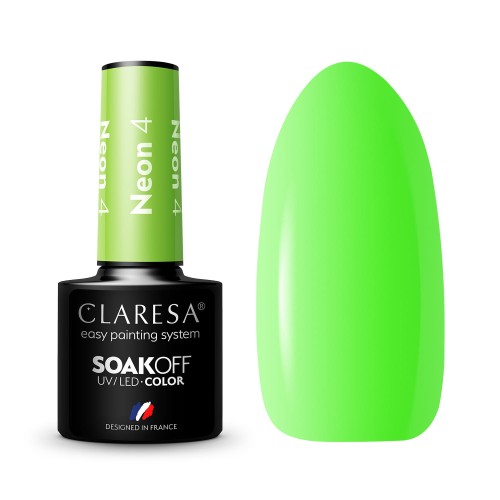 Claresa Vernis semi permanent NEON 4 -5g