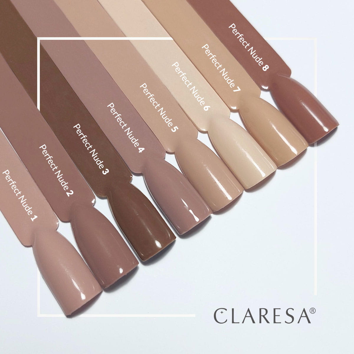 Claresa Vernis semi permanent PERFECT NUDE 1