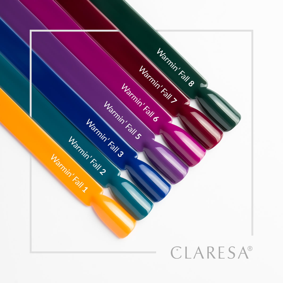CLARESA Vernis semi permanent Warmin' Fall 6
