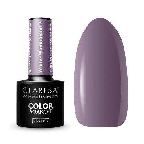 CLARESA Vernis semi permanent Winter Wonderland 8 - 5g