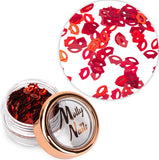 Décoration pour ongles Molly Nails, lèvres rouges