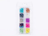 Décorations pour ongles Molly Nails, boîte de strass / pierres